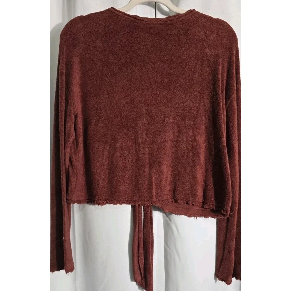 Free People Emma Henley XS Bell Sleeve‎ Rust Boho
